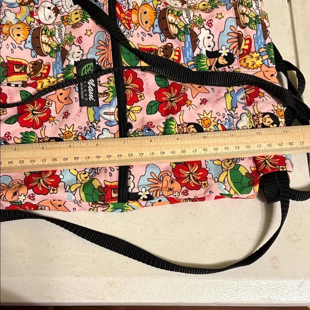 Vibrant Kids Drawstring Backpack with Playful Characters - Picture 7 of 8